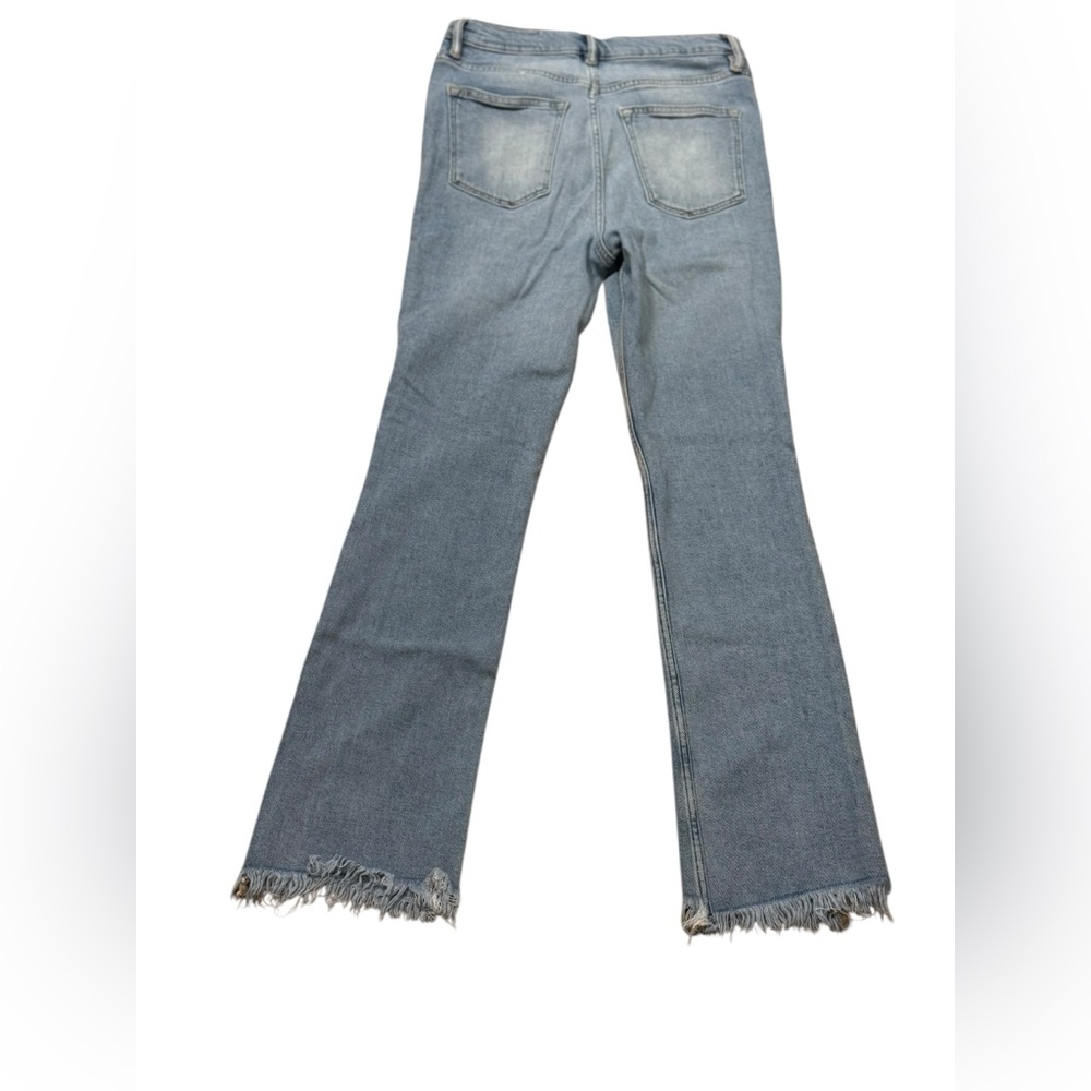 AllSaints Ciara High Waist Bootcut Jeans in Light Indigo Size 28 - Picture 4 of 8